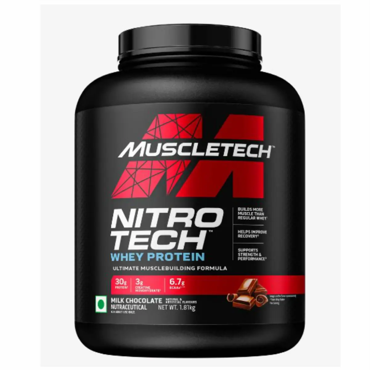 MuscleTech Nitro Tech Whey Protein | Mfg India