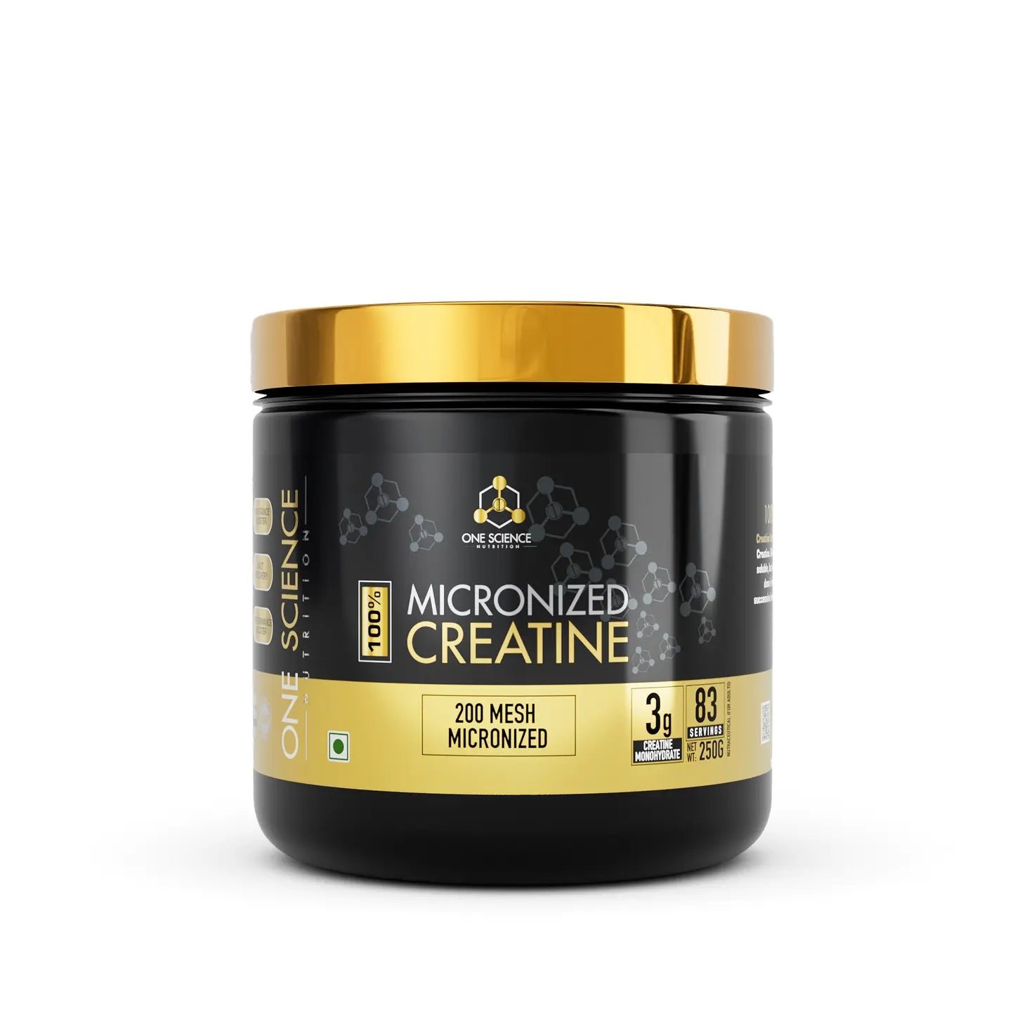 One Science Nutrition (OSN) 100% Micronized Creatine (250 g) | Mfg India