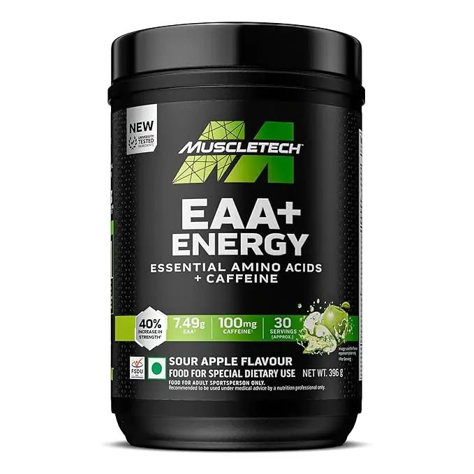 Muscletech Eaa Energy Sour Apple Muscletech 396gm